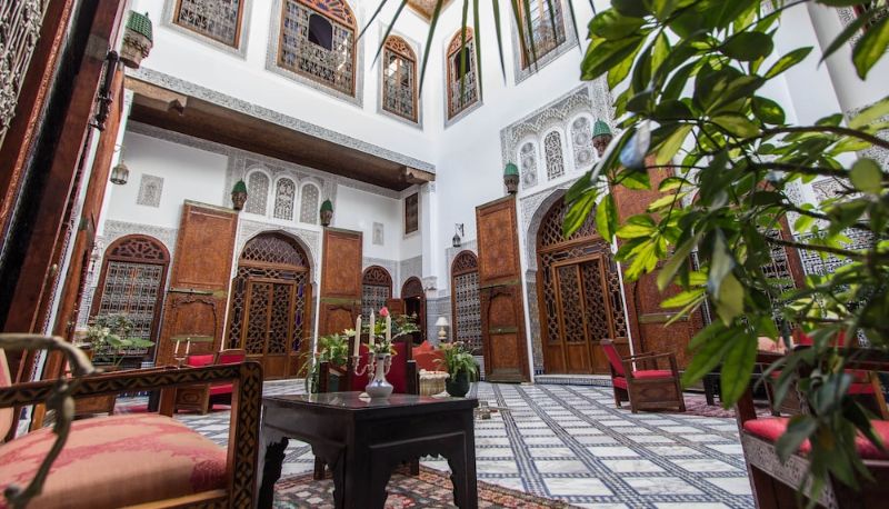 Reception - Dar Al Andalous - Riad