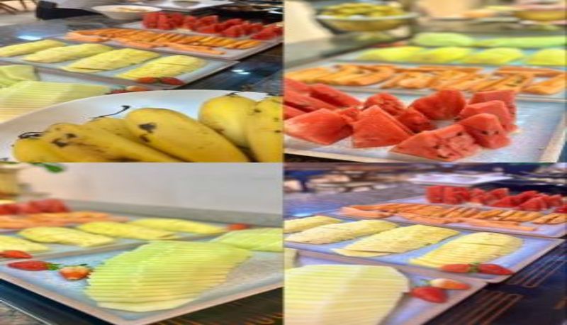 Restoran içinde kahvaltı salonu - Rede Andrade Campo Grande