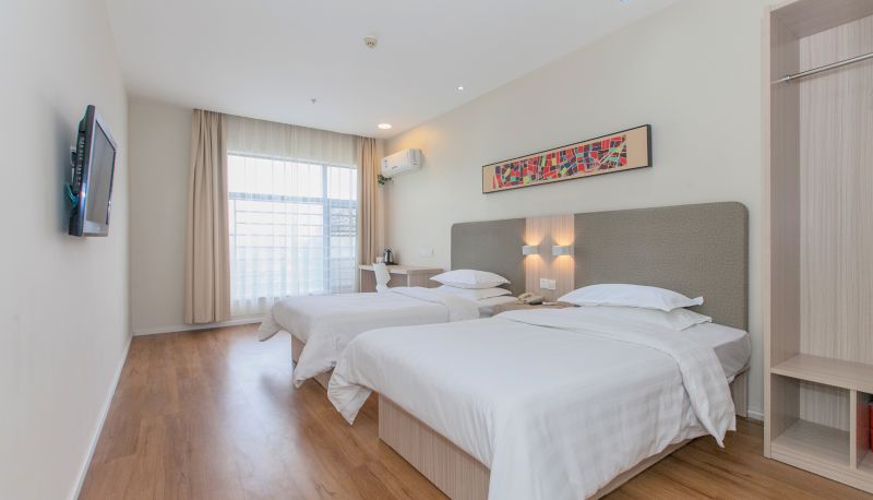 Zimmer - Hanting Wuhan Fuxing Road Subway Station Hotel (formerly Shouyi Plaza store) Shouyi Plaza