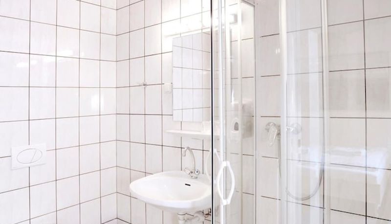 Salle de bain - Best Deal Airporthotel Weeze Airporthotel