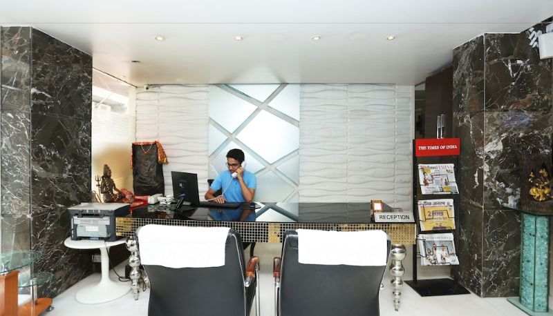 Rezeption - Hotel Uppal International