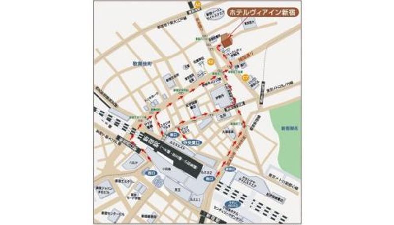 インフォメーションセンター - Via Inn Shinjuku