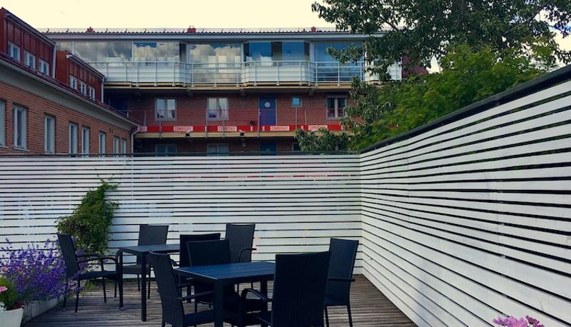 Terrasse - Amber Hotell