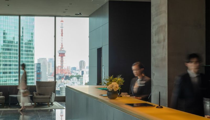 Recepcja - Mitsui Garden Hotel Ginza Premier