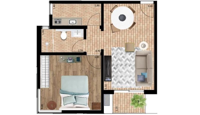 Daire - Alameda Apart Hotel
