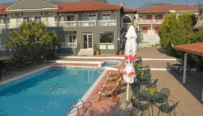 Havuz - Olympus Hotel Villa Drosos