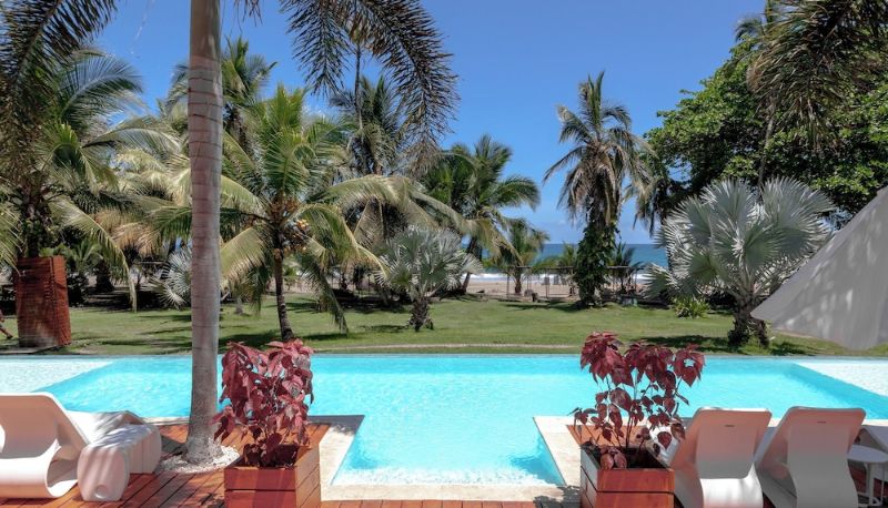 Piscina - Le Cameleon Puerto Viejo