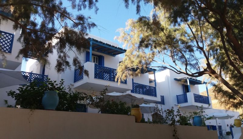 Terrace - Maganas Hotel