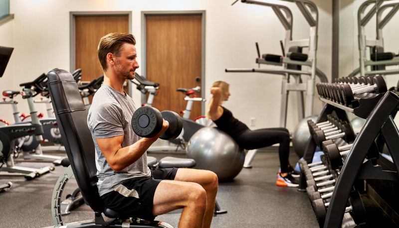Zona de bienestar y gimnasio - EVEN Hotel NEW YORK - TIMES SQUARE SOUTH by IHG