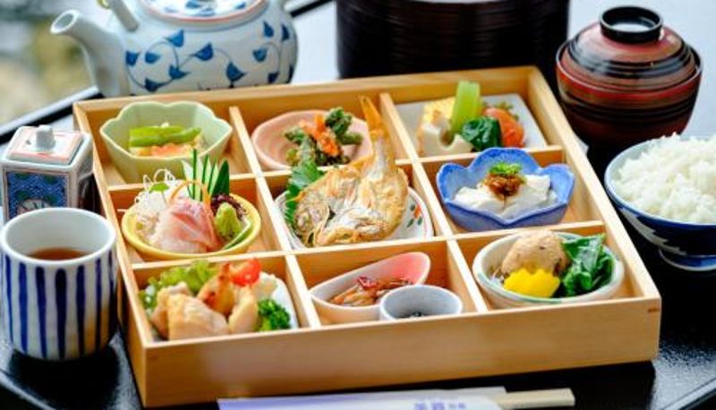 Sala de desayunos dentro del restaurante - Fuyo Bekkan