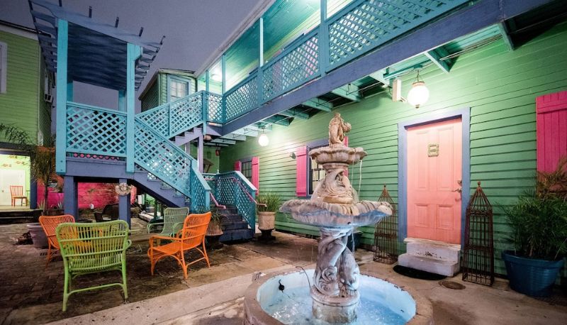 Terrace - Creole Gardens Guesthouse and Inn