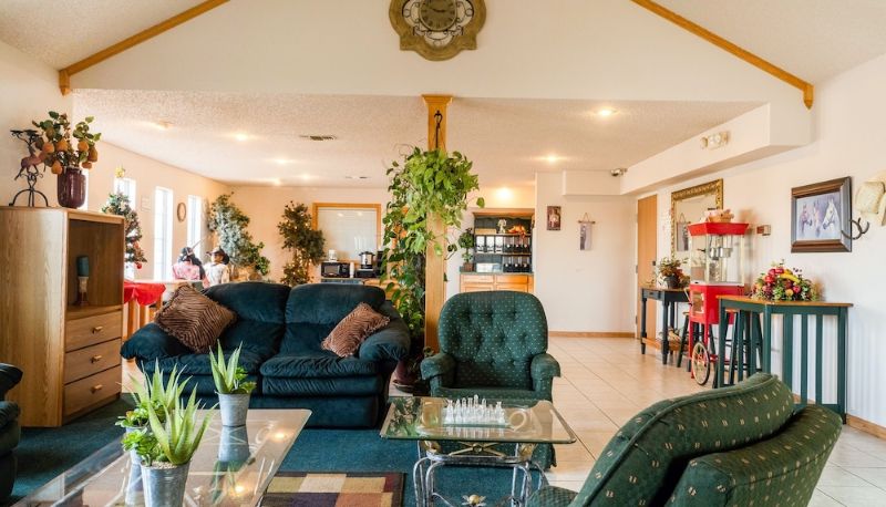 Lobby - OK HomeTown Inn By OYO Texhoma