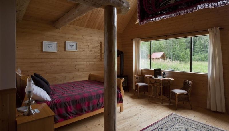 Camera con vista montagna - Tweedsmuir Park Lodge
