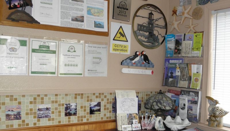 Recepcja - Sea Haven Motel & Guest House