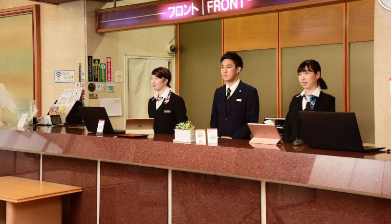 Reception - Tamana Onsen Hotel Shirasagi