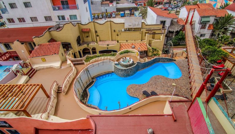 プール - Hotel Festival Plaza Playas Rosarito
