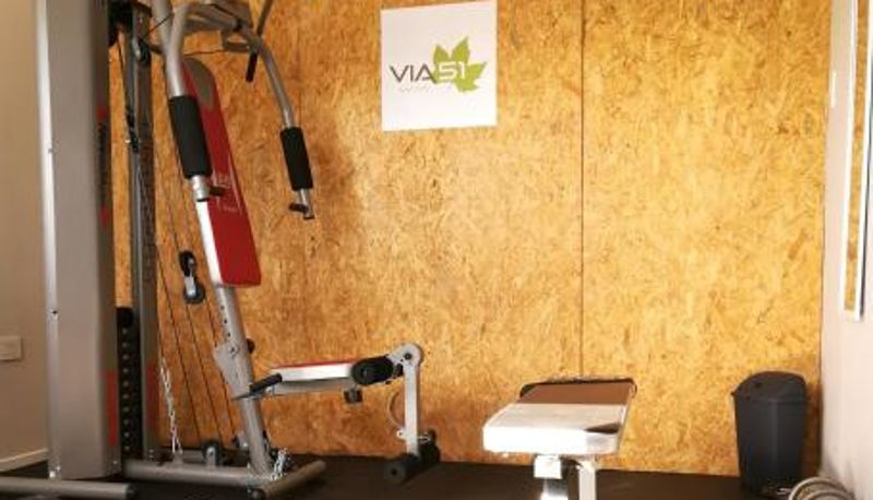 Área de bem-estar e fitness - Apart Hotel Via 51