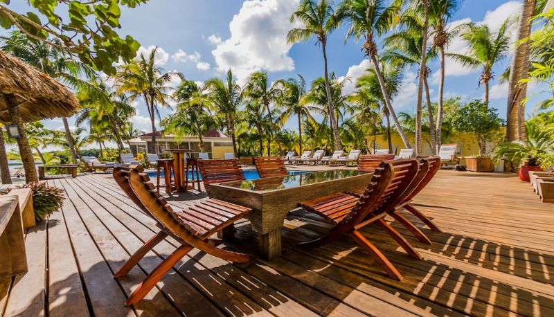 Piscina - Turneffe Island Resort