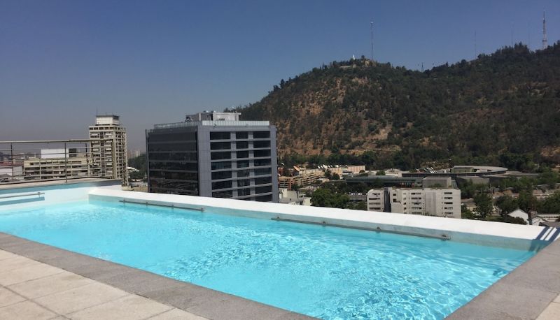 Piscina - Open Suites - Manuel Montt