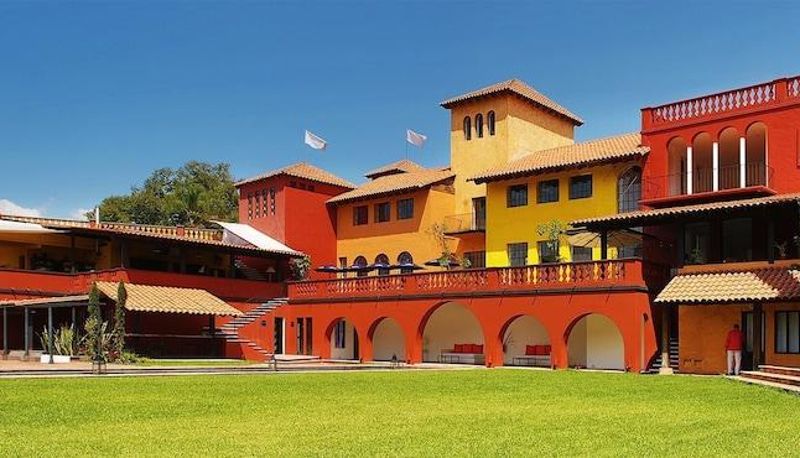 Buitenruimte van het hotel - Hotel Terraza Tamayo Toscana