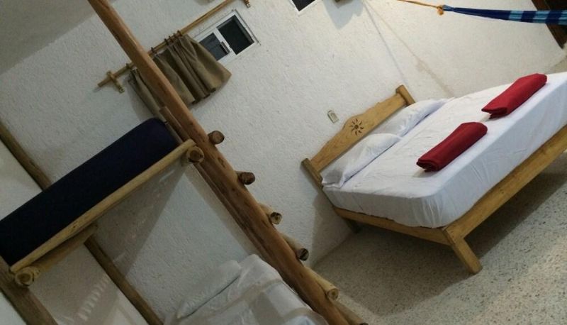 Quadruple room - MayaYoga Hostel
