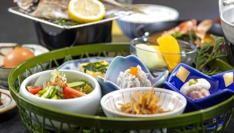 Frühstücksraum innerhalb des Restaurants - Nishiizu Koyoi