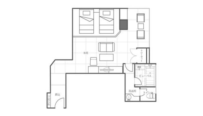 Chambre - Jodogahama Park Hotel