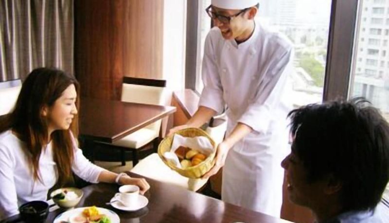 Sala de desayunos - Hotel Niihama Hills