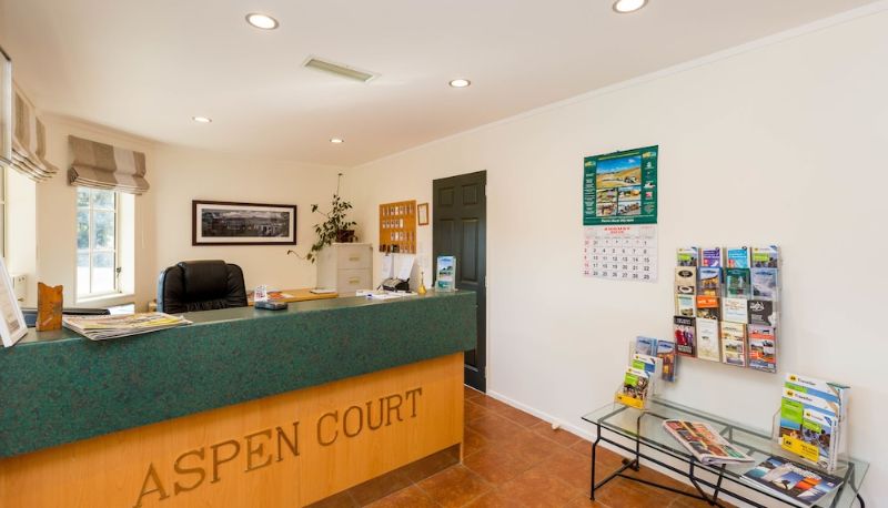Rezeption - Aspen Court Motel Taihape
