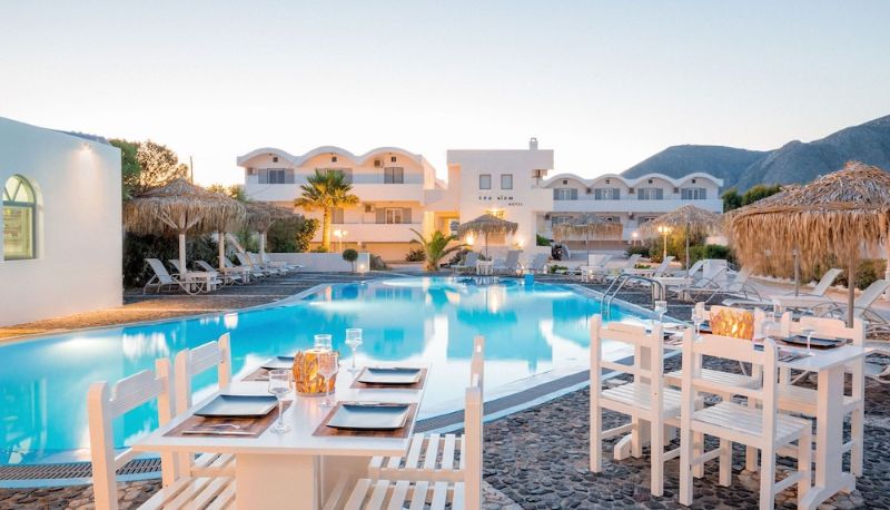 Havuz - Sea View Bay Hotel Santorini