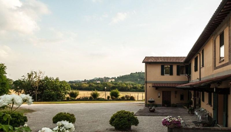 Zewnętrzna część hotelu - Agriturismo Ai Prati