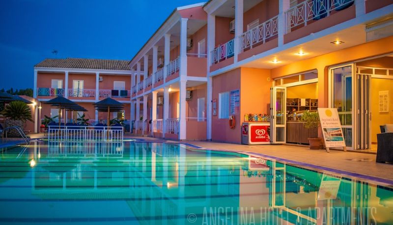 Havuz - Angelina Hotel & Apartments