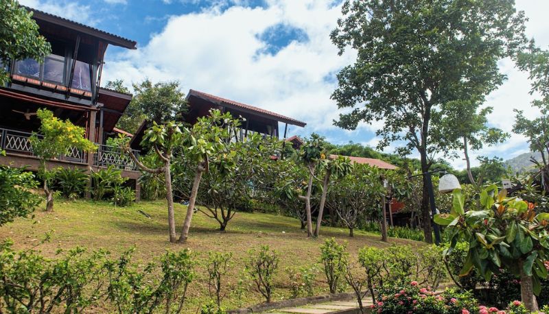 Garten - Alama Sea Village Resort