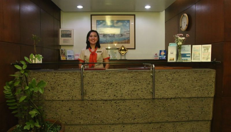 Reception - Harbor Town Hotel