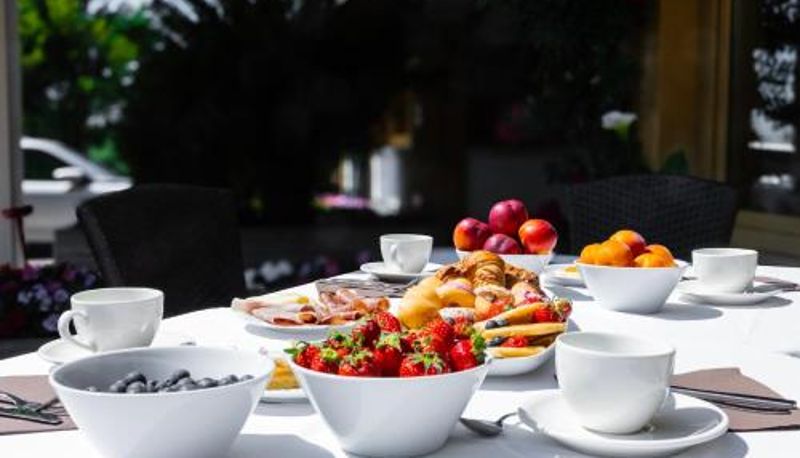 Frühstücksraum innerhalb des Restaurants - Parc Hotel Casa Mia