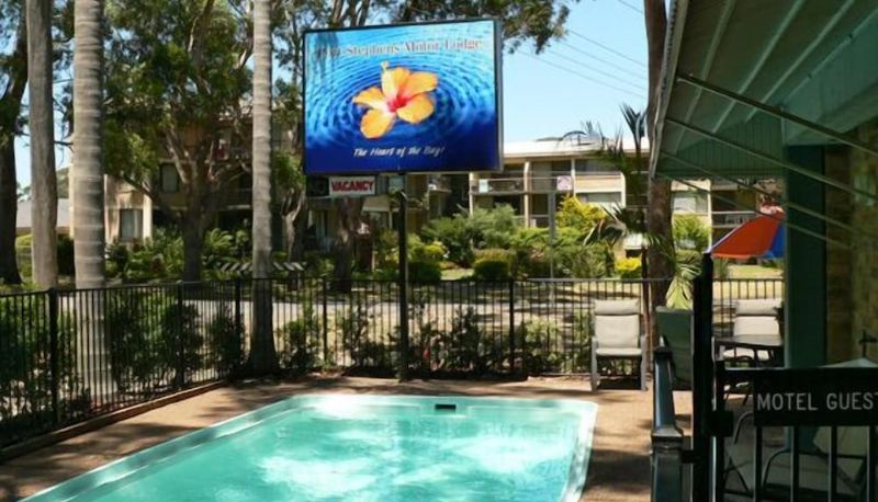 Havuz - Port Stephens Motel