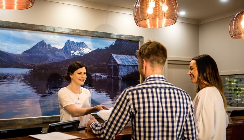 Reception - Cradle Mountain Hotel