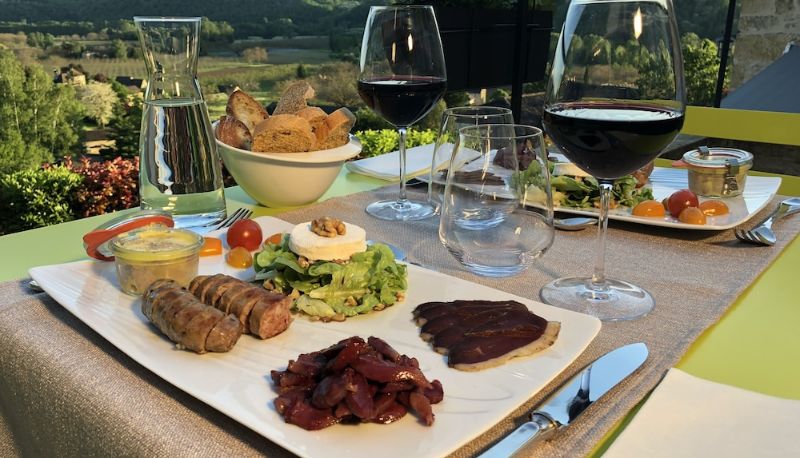 Restaurant - Les Hauts de Gageac Maison de Charme