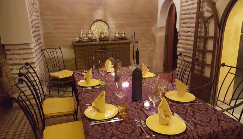 Restaurant - Riad Jenaï Demeures du Maroc