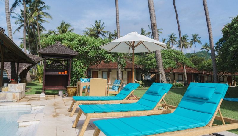 Pool - Lotus Bungalows Candidasa