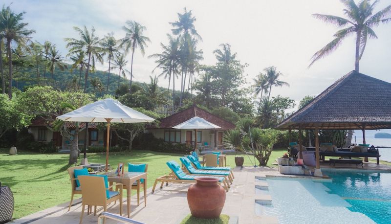 Pool - Lotus Bungalows Candidasa