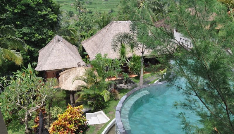 Zwembad - Teras Bali Rice Terrace Bungalows and Spa