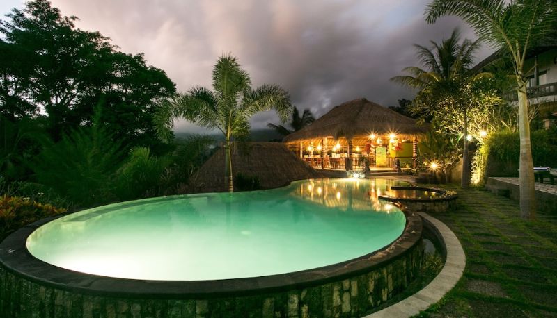 Zwembad - Teras Bali Rice Terrace Bungalows and Spa