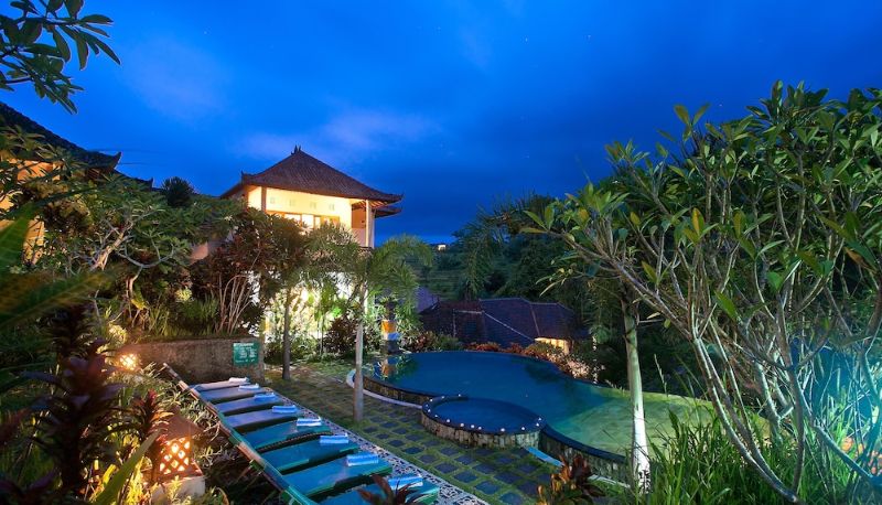 Zwembad - Teras Bali Rice Terrace Bungalows and Spa