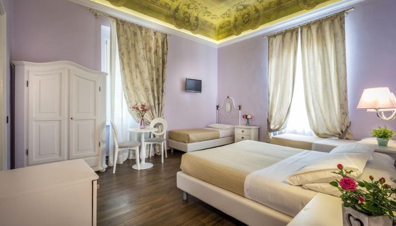Dört kişilik oda - Hotel Ferrucci Firenze