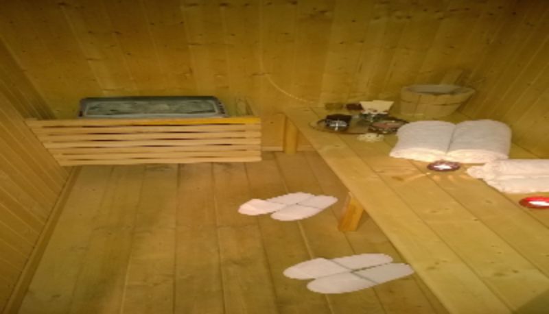 Sauna - Hotel Chalet d’Oulx