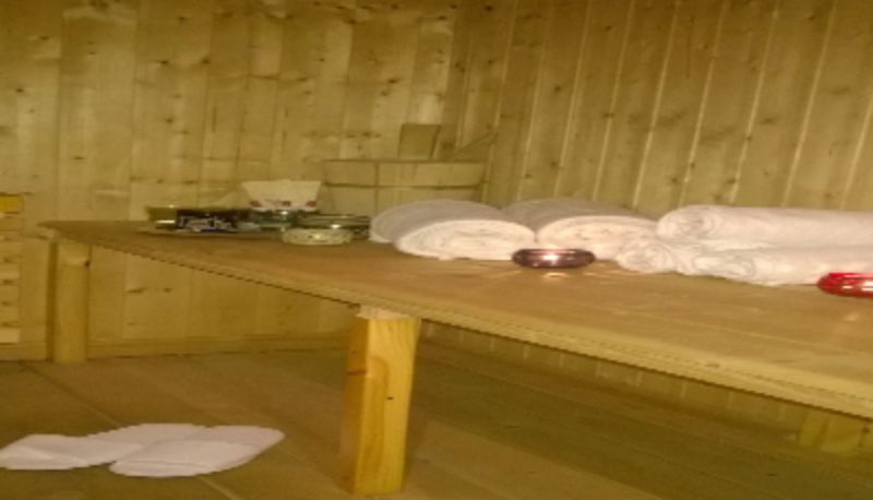 Sauna - Hotel Chalet d’Oulx