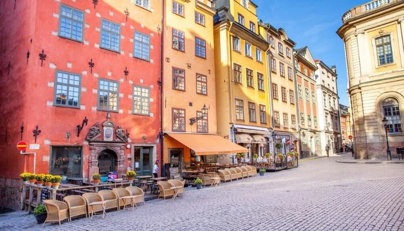 Zewnętrzna część hotelu - ApartDirect Gamla Stan
