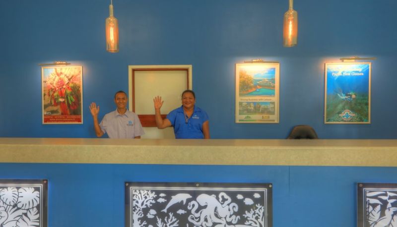 Reception - Madang Resort