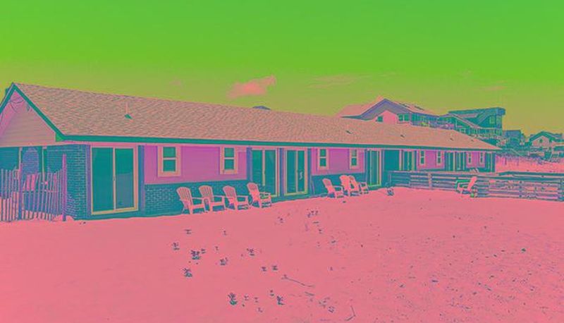 Vue extérieure - Dolphin Oceanfront Motel